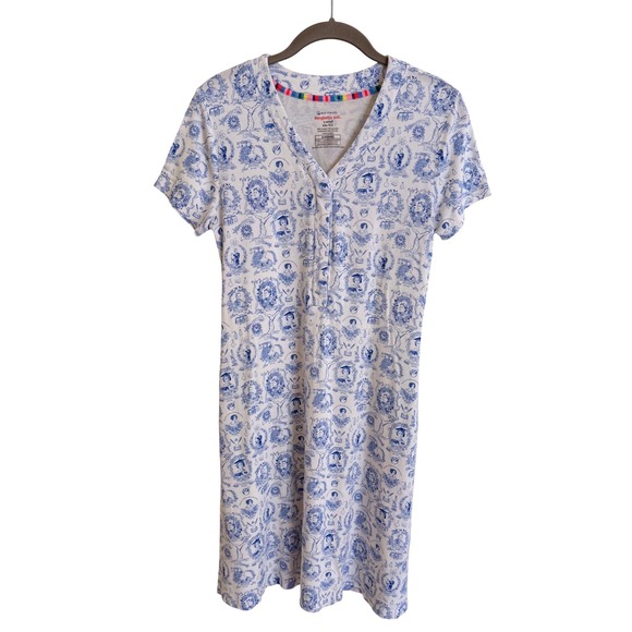 Magnetic Me Other - Magnetic Me Women in Science Toile Modal Nightgown XS 0/2 Sleepwear Gown Nursing